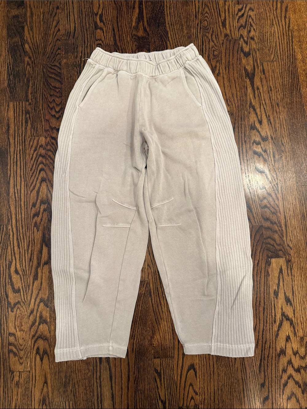 Cozy Rib-Trim barrel sweats -
